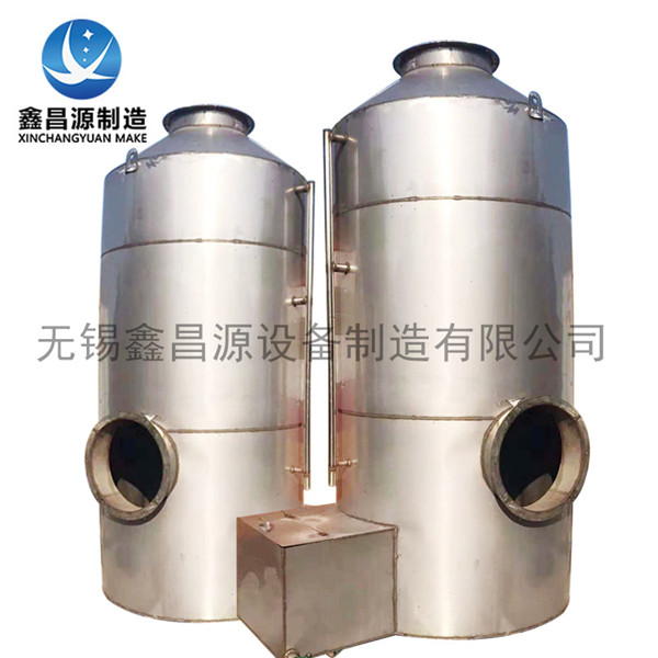不锈钢喷淋塔能处理哪些颗粒污染物?